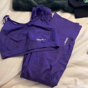 Gymshark energy seamless set